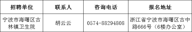 2025年宁波市海曙区古林镇卫生院招聘编外工作人员1人公告-2.jpg
