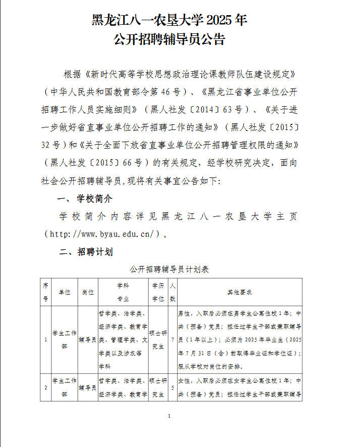 2025年黑龙江八一农垦大学公开招聘辅导员13人公告-1.jpg