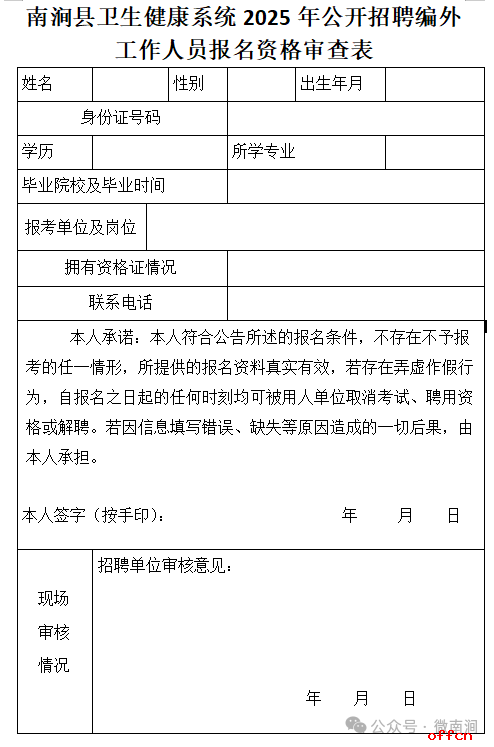 2025云南省大理州南涧彝族自治县卫生健康系统公开招聘编外工作人员（49人）-2.png