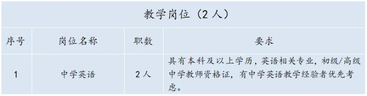 2025湖南长沙市雅礼实验中学代课教师招聘2人公告-1.png